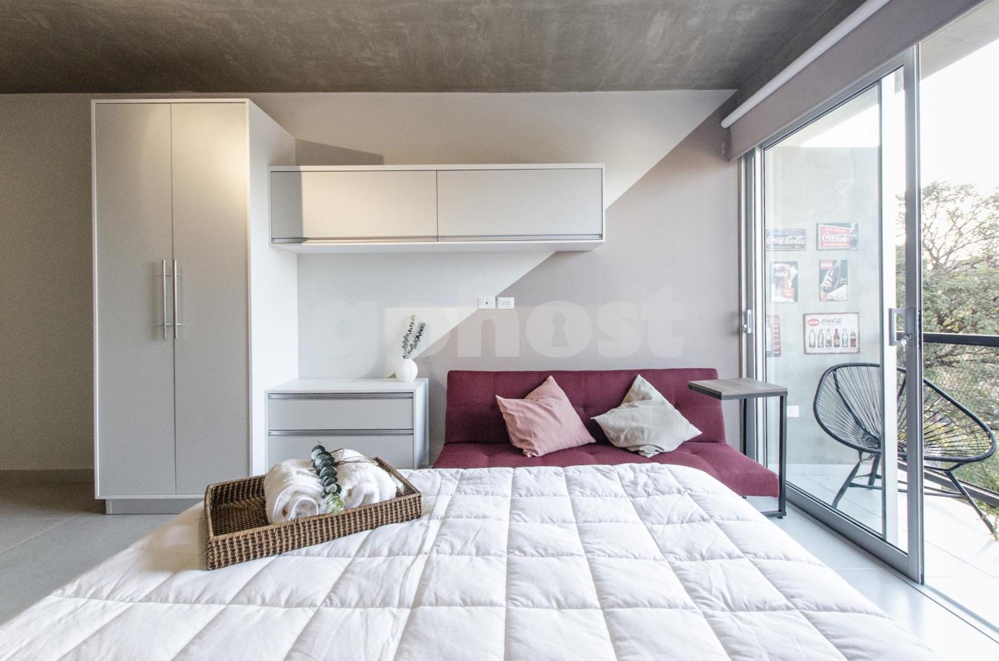 Pequeño chic loft con balcón y terraza MA003 Hotel Asunción Exterior foto